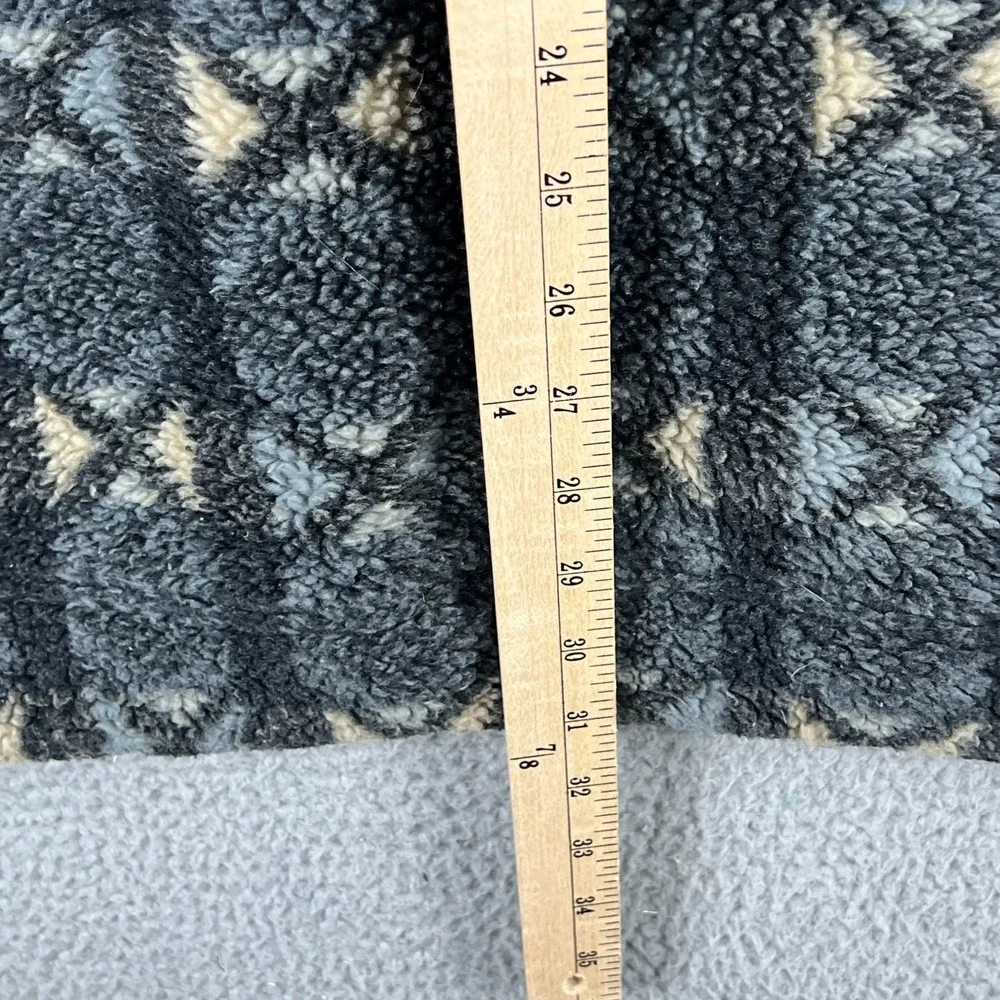 Vintage 90s North Face Snowflake 1/4 Zip Fleece Jacket Mens XL TG Aztec Pullover - Picture 11 of 12